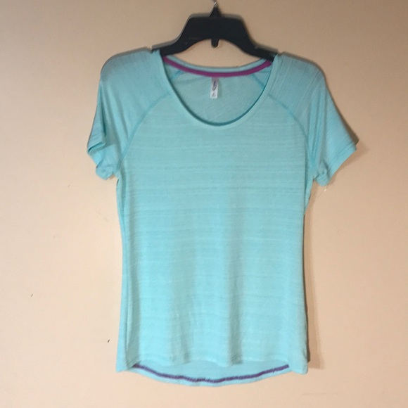 MTA Tops - Donated 
small MTA workout top color: light teal